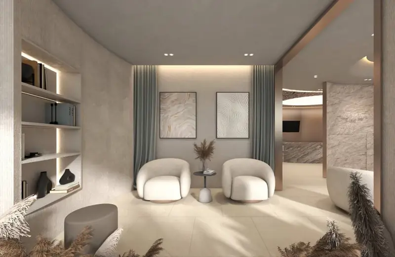 VERZO CLINIC waiting lounge